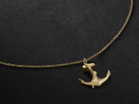 Mateo Nautical Sailor Gold Necklace 3