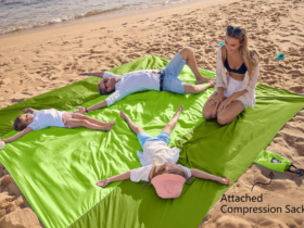 WEKAPO Beach Blanket Sandproof 1