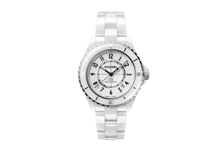 CHANEL J12 WATCH CALIBER 12 1 38 MM Timeless Elegance in White Ceramic and Steel 3