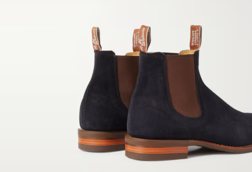 Comfort Craftsman Suede Chelsea Boots by R M Williams 2