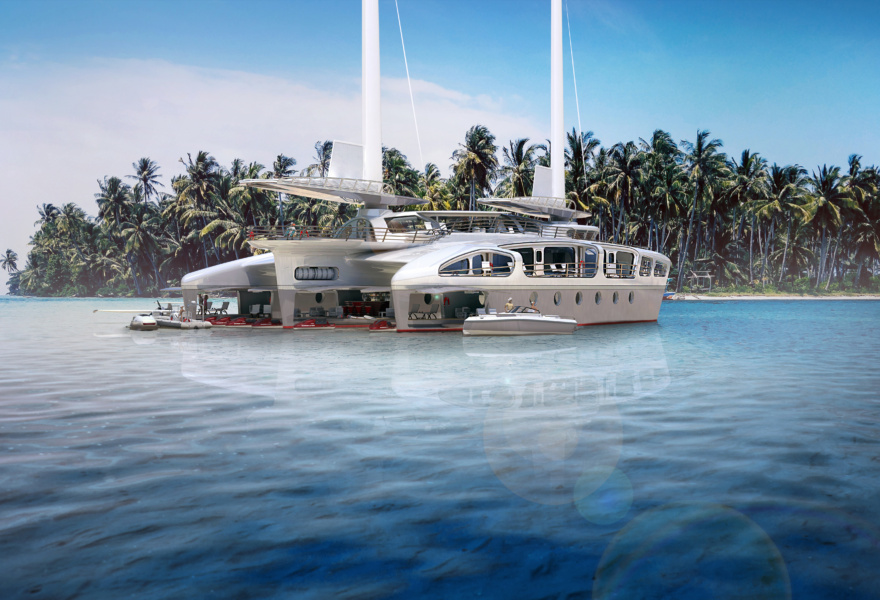 Discover the Revolutionary Features of the Luxurious Epiphany Sailing Yacht 1