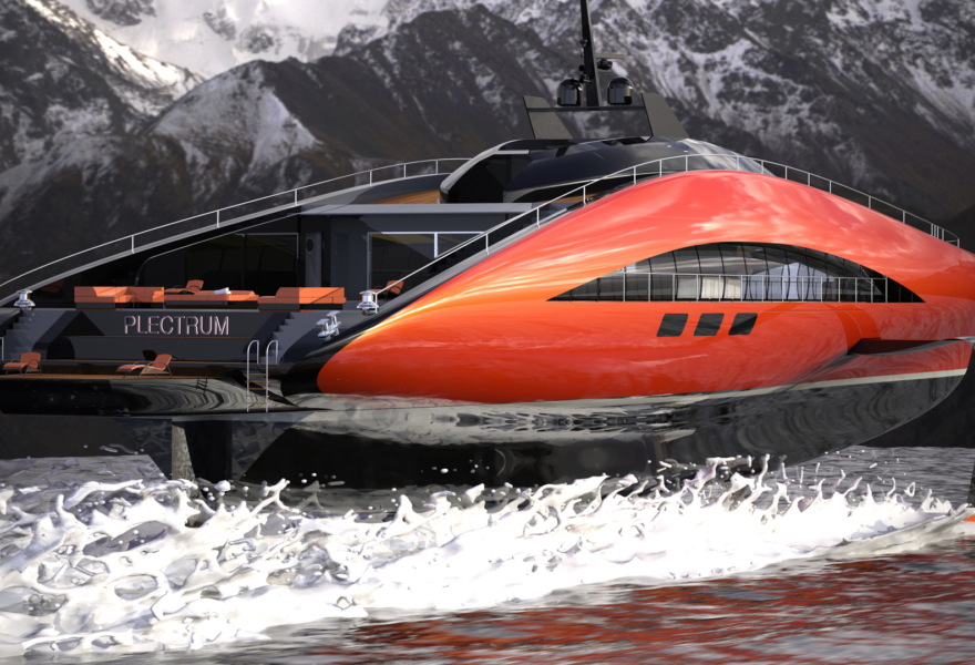 Introducing the Plectrum Yacht The Ultimate Luxury Hydrofoil Experience 1