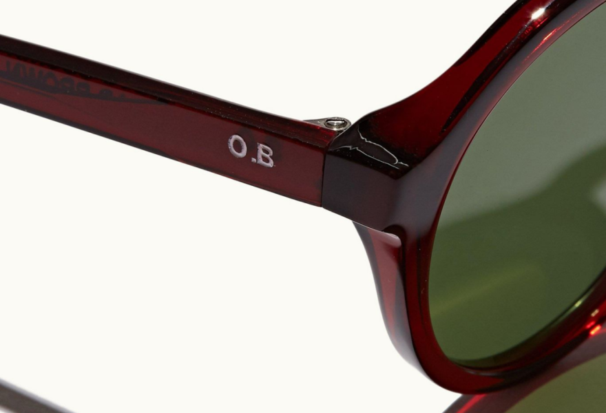 Orlebar Brown Harlyn Sunglasses in Red 3