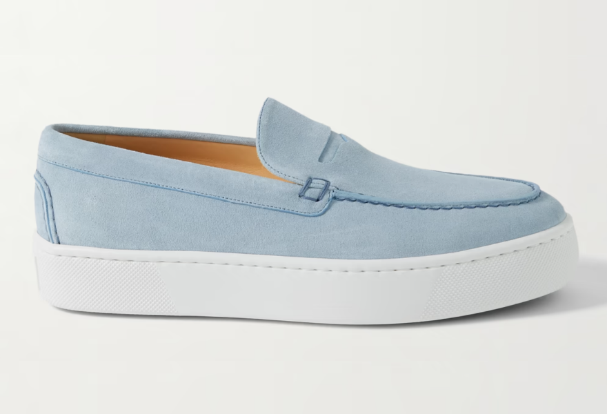 Paqueboat Suede Boat Shoes by Christian Louboutin 4