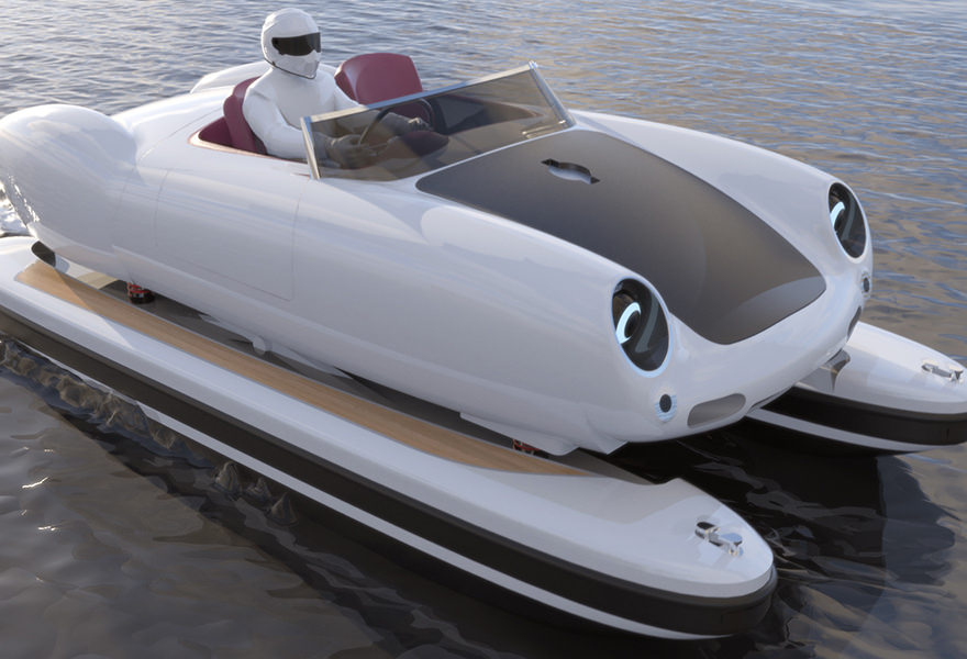 Pierpaolo Lazzarini Floating Iconic Water Cars Concept 2