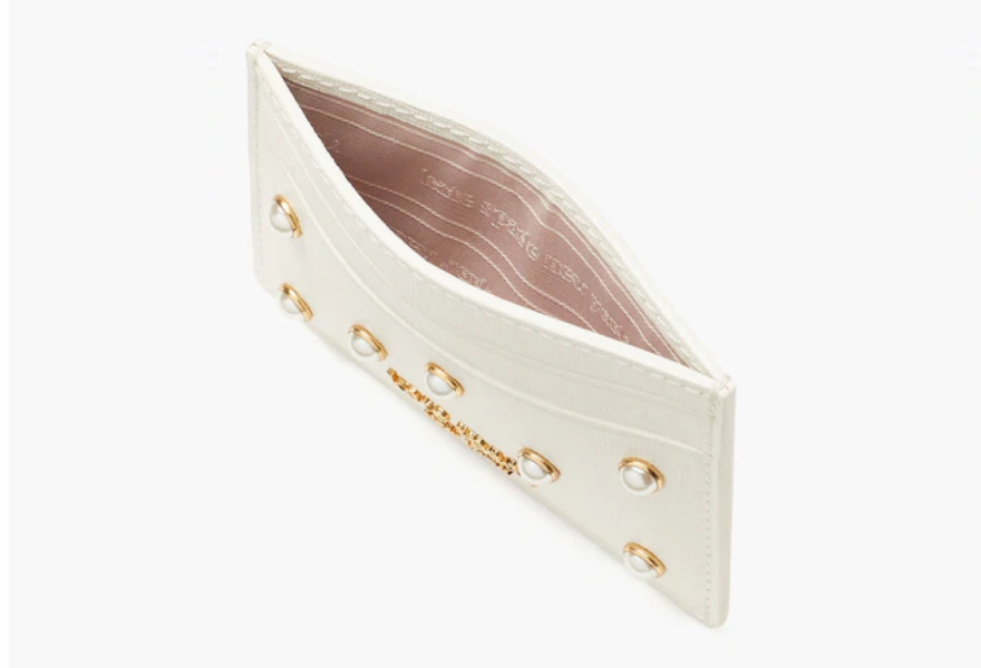 Purl Embellished Cardholder by kate spade new york 1