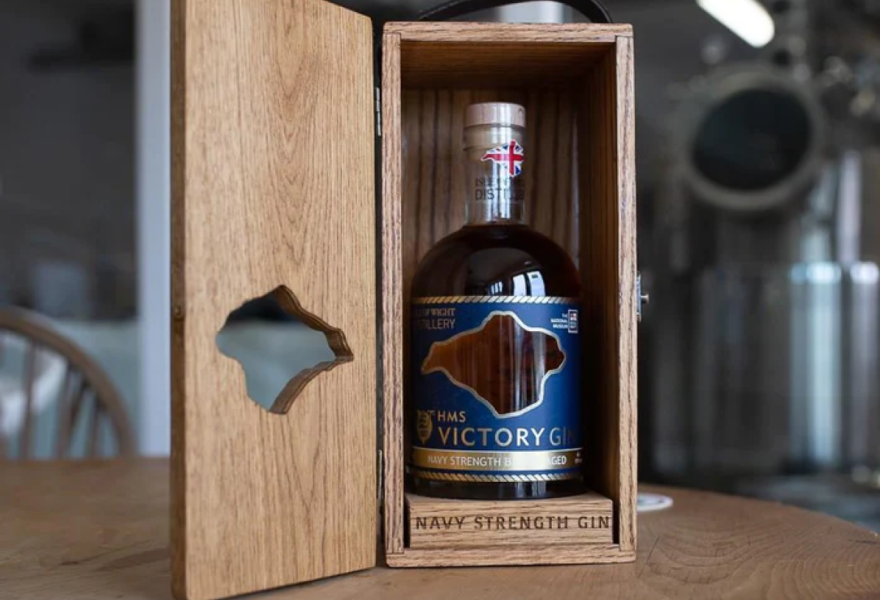 Step Back in Time with HMS VICTORY OAK AGED GIN A Captivating Sip of Naval History 1