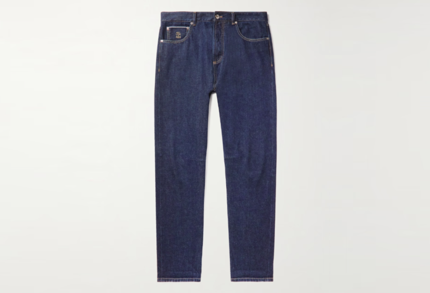 The Brunello Cuccinelli Slim Fit Tapered Jeans