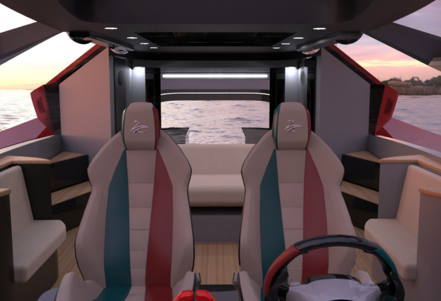 This Ferrari Inspired 88 Foot Yacht Concept 31