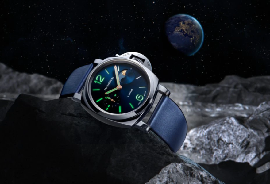 Wear The Face Of The Moon On Your Wrist With The Panerai Luminor Due Luna 1