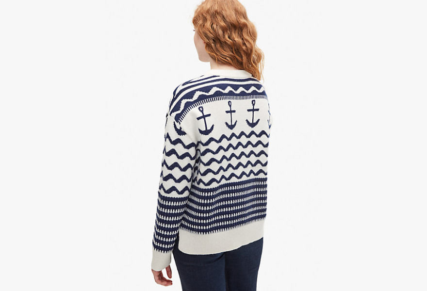 Anchor sweater from kate spade supremarine 3