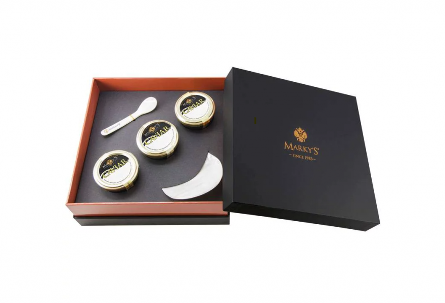 Black caviar gift box supremarine 1