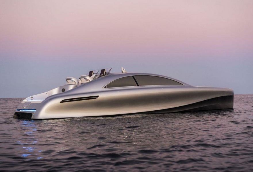 Mercedes benz silver arrows marine granturismo luxury yacht supremarine 10